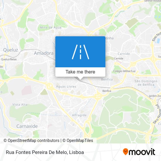 Rua Fontes Pereira De Melo map