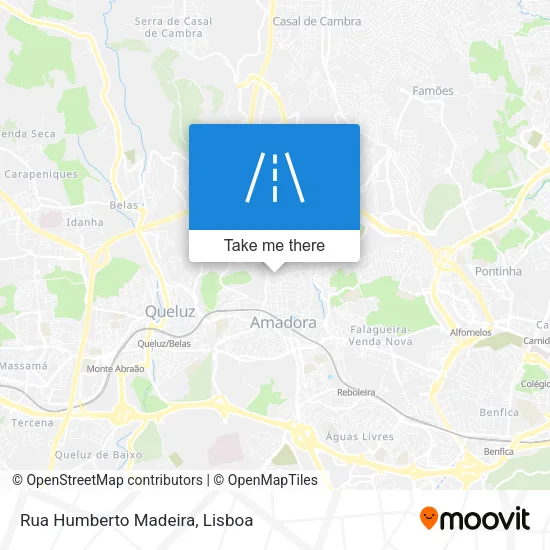 Rua Humberto Madeira map