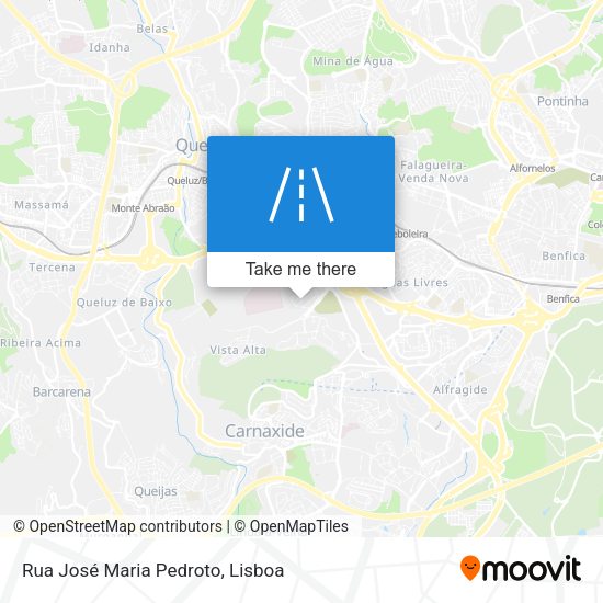 Rua José Maria Pedroto map