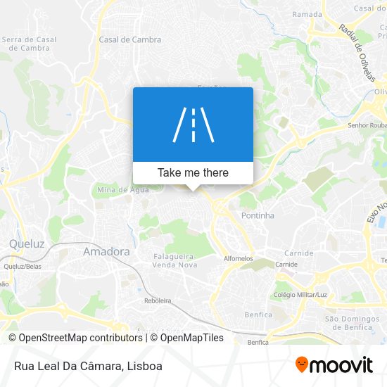 Rua Leal Da Câmara mapa