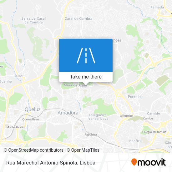 Rua Marechal António Spinola map