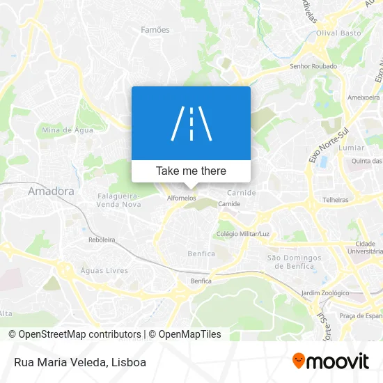 Rua Maria Veleda map