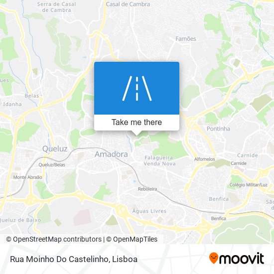 Rua Moinho Do Castelinho map