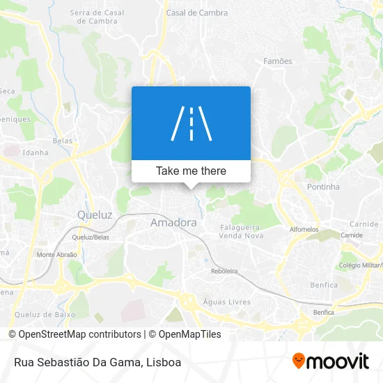 Rua Sebastião Da Gama map