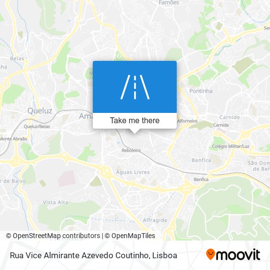 Rua Vice Almirante Azevedo Coutinho map