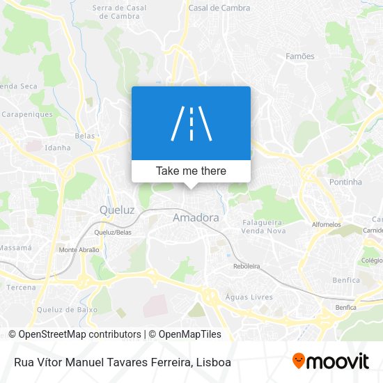 Rua Vítor Manuel Tavares Ferreira mapa