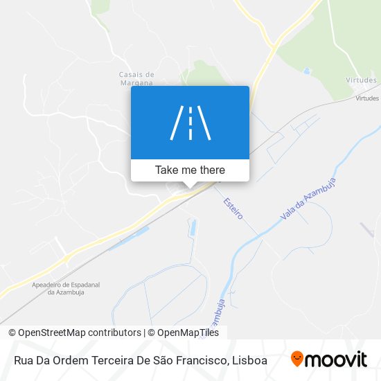 Rua Da Ordem Terceira De São Francisco map