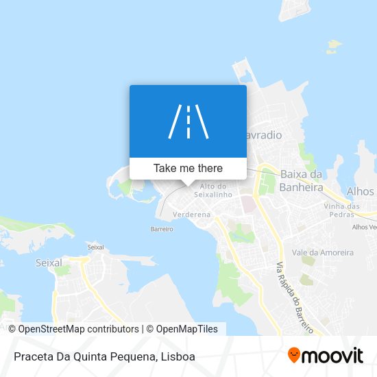 Praceta Da Quinta Pequena map