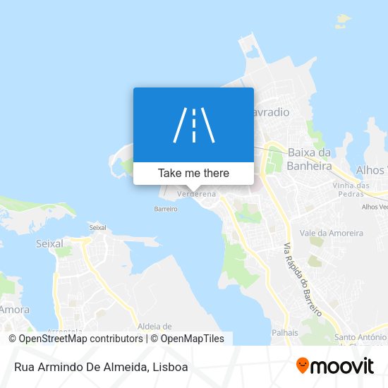 Rua Armindo De Almeida map