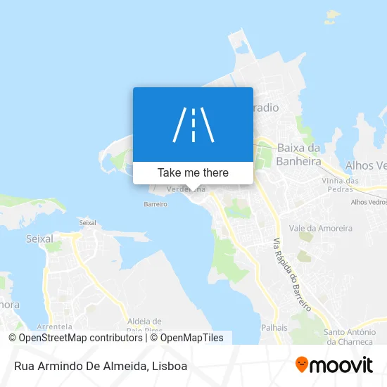 Rua Armindo De Almeida map