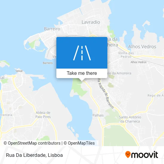 Rua Da Liberdade map