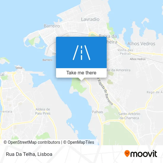 Rua Da Telha map