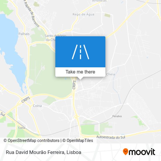 Rua David Mourão Ferreira map