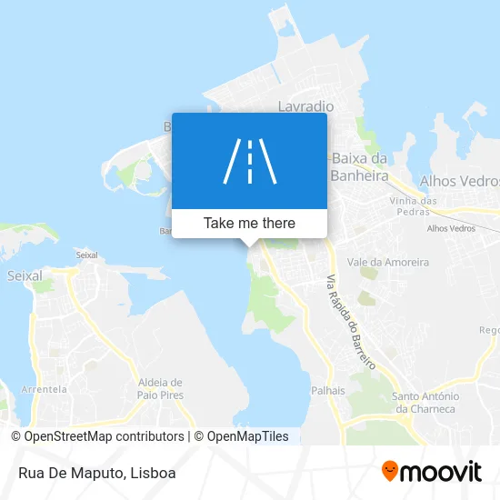 Rua De Maputo map