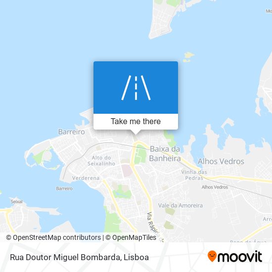 Rua Doutor Miguel Bombarda mapa