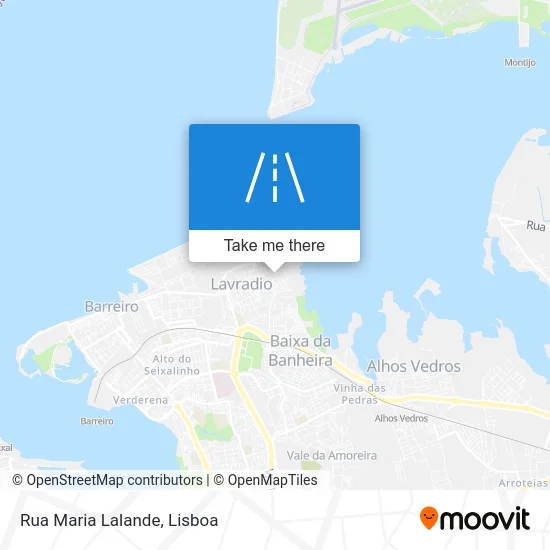 Rua Maria Lalande map