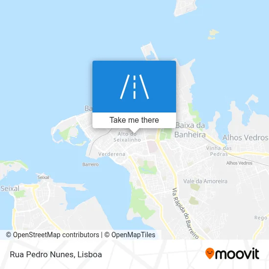 Rua Pedro Nunes map