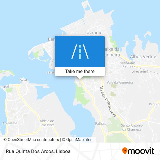 Rua Quinta Dos Arcos map
