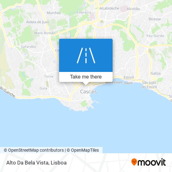 Alto Da Bela Vista map