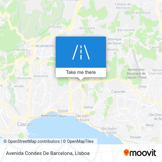 Avenida Condes De Barcelona map