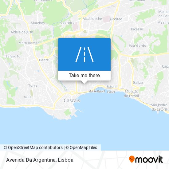 Avenida Da Argentina map
