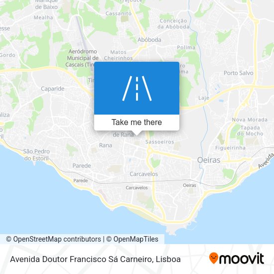 Avenida Doutor Francisco Sá Carneiro map