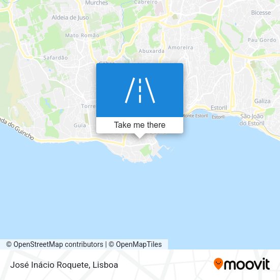 José Inácio Roquete mapa