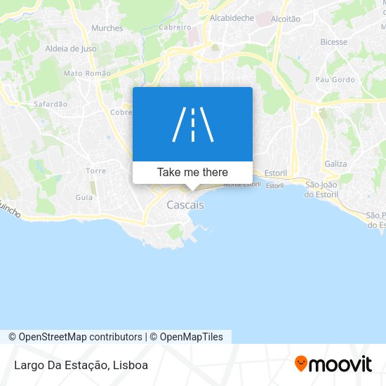 Largo Da Estação mapa