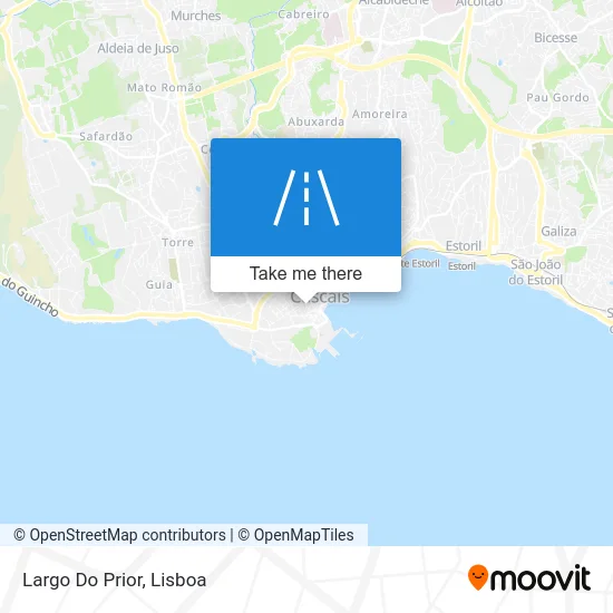Largo Do Prior map
