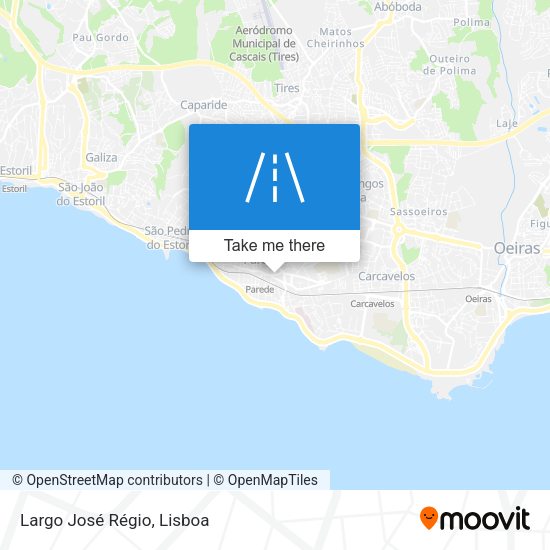 Largo José Régio map