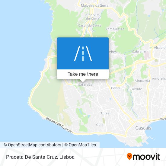 Praceta De Santa Cruz mapa
