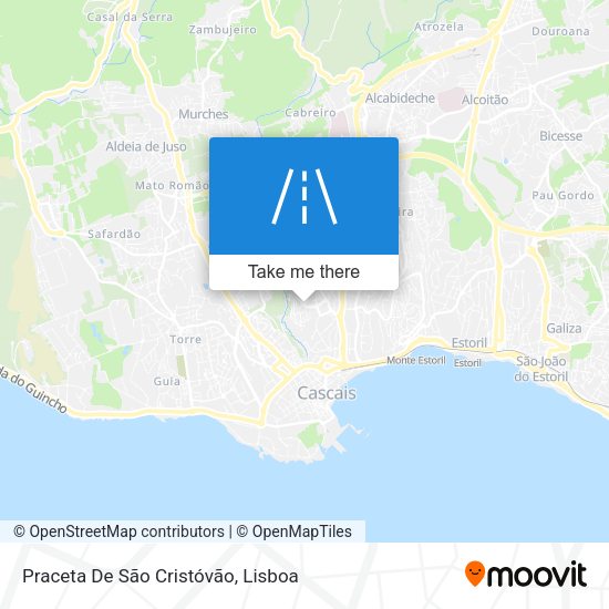 Praceta De São Cristóvão map