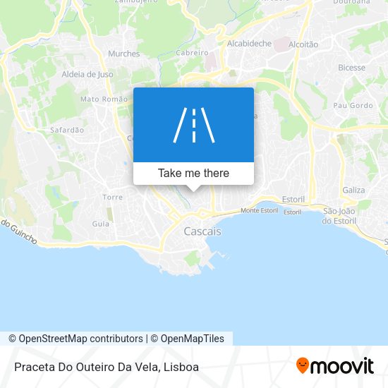 Praceta Do Outeiro Da Vela mapa