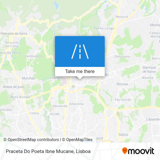 Praceta Do Poeta Ibne Mucane map
