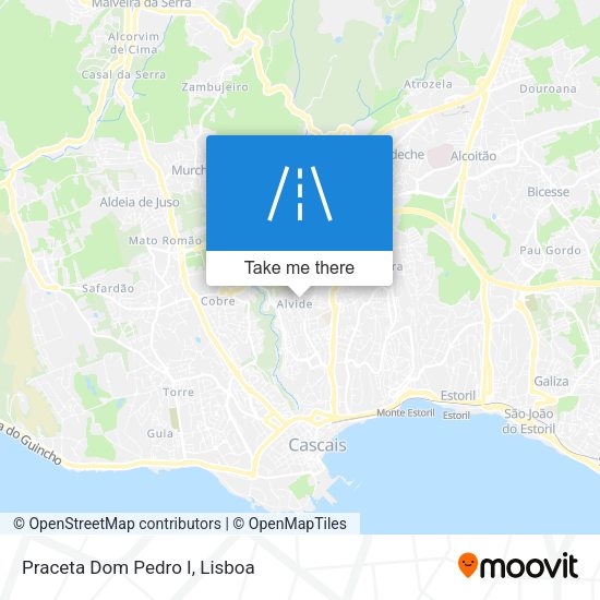 Praceta Dom Pedro I map