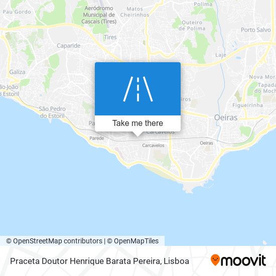 Praceta Doutor Henrique Barata Pereira mapa