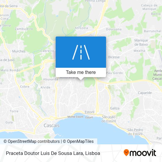 Praceta Doutor Luis De Sousa Lara mapa