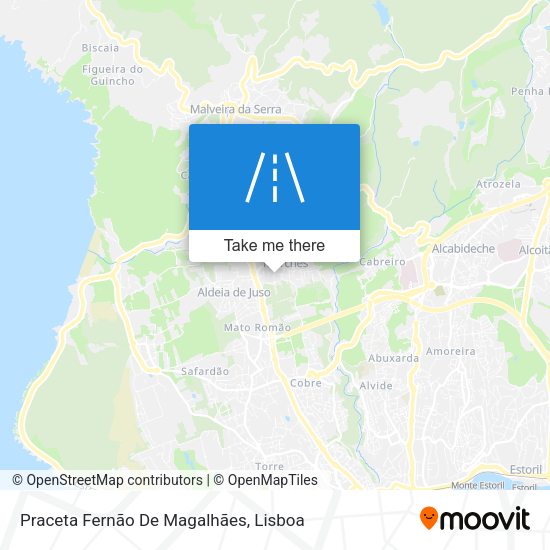 Praceta Fernão De Magalhães map