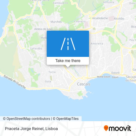 Praceta Jorge Reinel mapa
