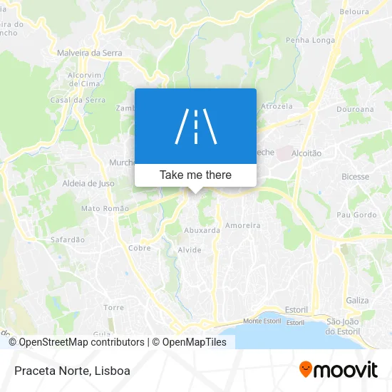 Praceta Norte map