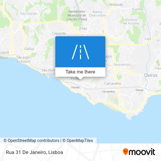 Rua 31 De Janeiro map