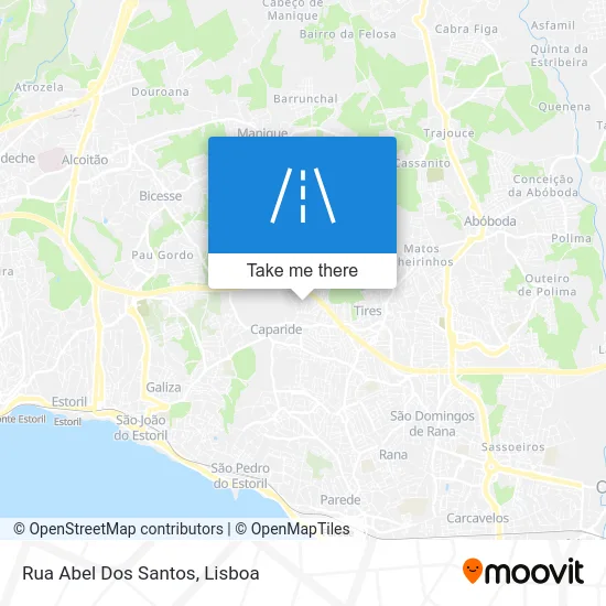 Rua Abel Dos Santos map