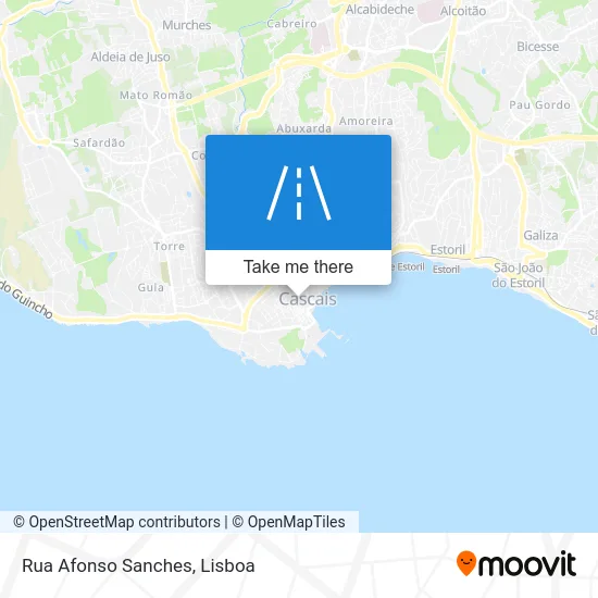 Rua Afonso Sanches map