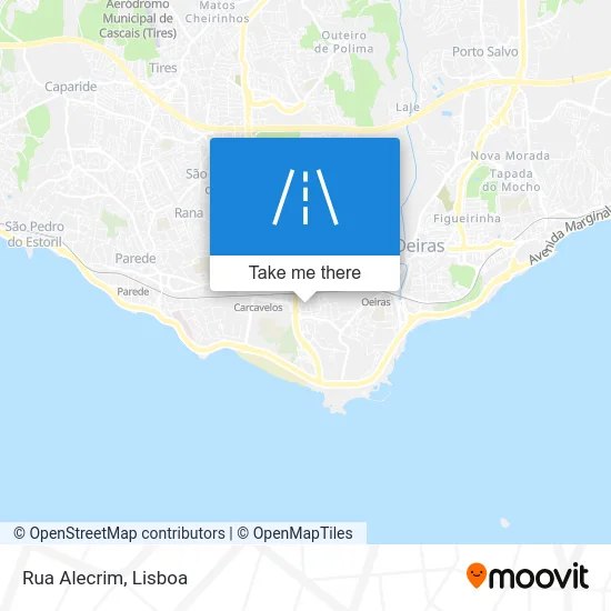 Rua Alecrim map