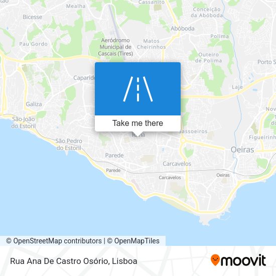 Rua Ana De Castro Osório map