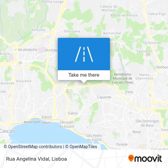 Rua Angelina Vidal map
