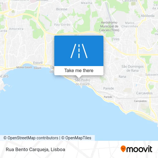 Rua Bento Carqueja map