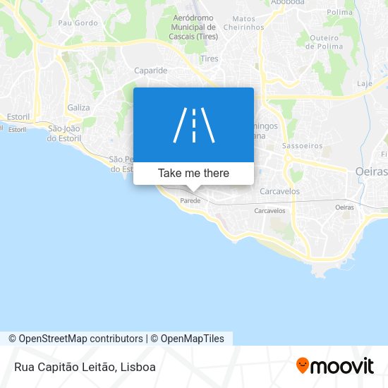 Rua Capitão Leitão map