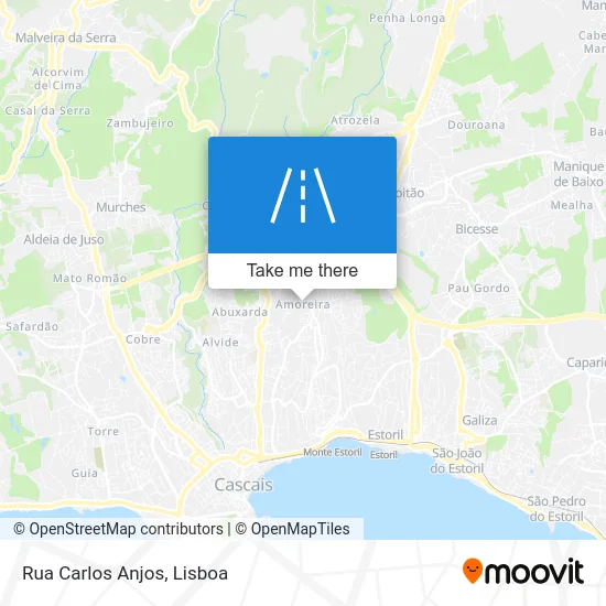 Rua Carlos Anjos map