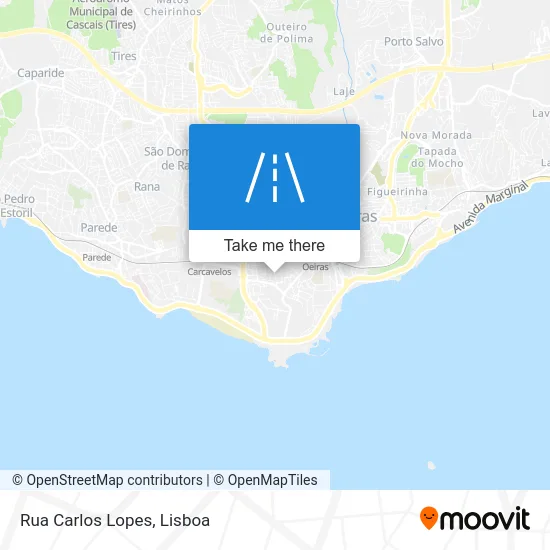 Rua Carlos Lopes map